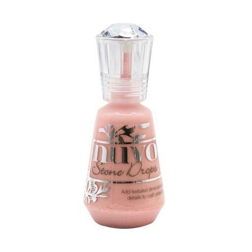 NUVO - Stone Drops - ROSEBUD PINK