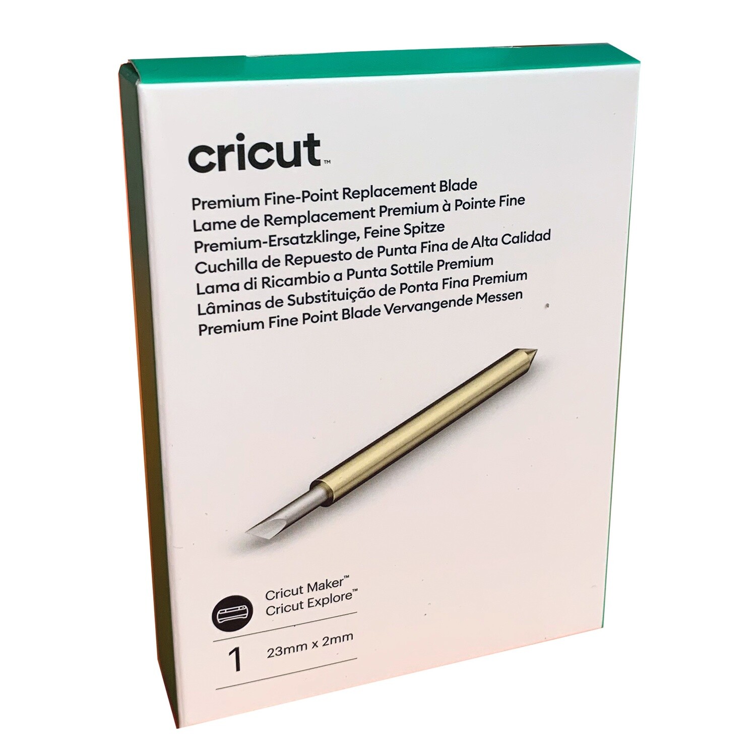 Cricut Fine Point Replacement Blade PREMIUM x 1 (Maker &amp; Explore) 2007300