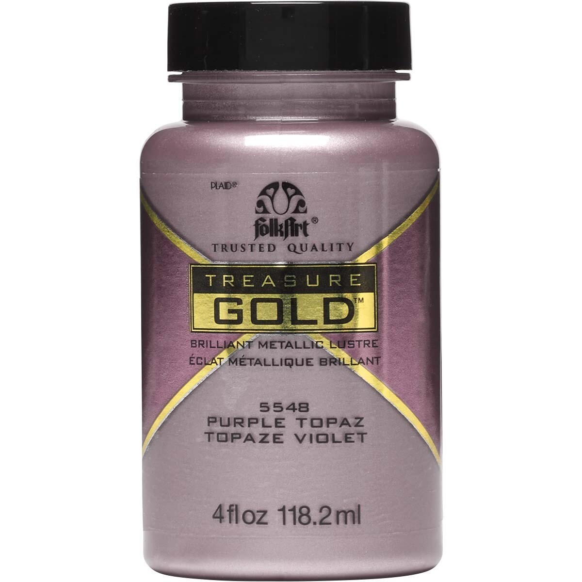 Folk Art/PLAID - Treasure Gold Paints 4oz - TOPAZ VIOLET