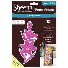 Sheena Douglass Perfect Partners - die Set BLOOMING LILLIES **REDUCED**