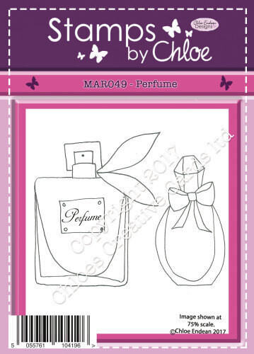 Stamps by Chloe NEW! MAR049 PERFUME Stamp