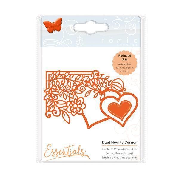 Tonic Fanciful Florals Dies - DUAL HEARTS CORNER