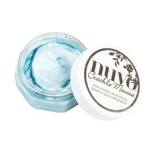 NUVO Crackle Mousse - CELESTIAL BLUE