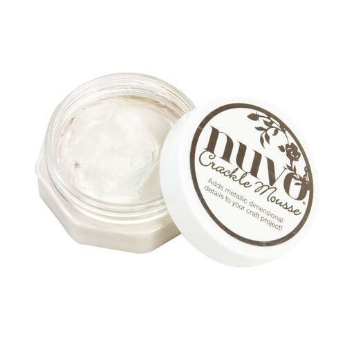 NUVO Crackle Mousse - RUSSIAN WHITE