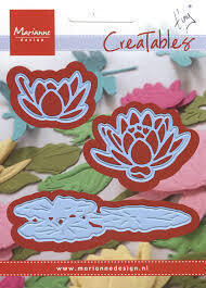 Marianne Designs Creatables dies - TINY&#39;S SMALL WATERLILIES