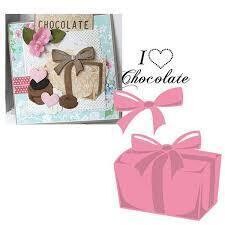 Marianne Designs Collectables die &amp; stamp - BOX OF CHOCOLATES COL1367