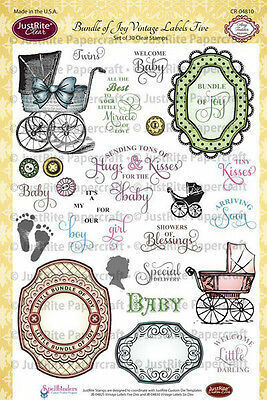 Just Rite Bundle of Joy Stamp Set FREE DELIVERY