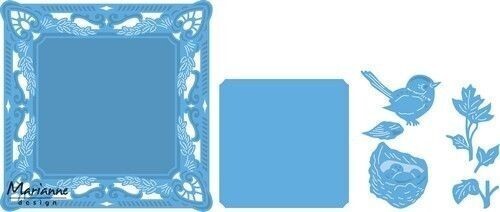 Marianne Designs Creatables dies - PETRA&#39;S SQUARE WITH NEST