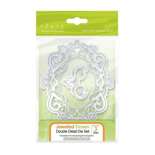 Tonic Double Detail Dies - JEWELLED CROWN 1143e **HALF PRICE**