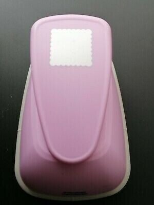 Woodware Punch - VERY BIG SCALLOPED SQUARE 2.5"/63mm **MORE THAN HALF PRICE**