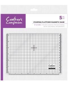 Crafter&#39;s Companion STAMPING PLATFORM MAGNETIC BASE 8&quot;x8&quot;