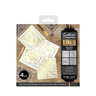 Crafter&#39;s Companion Foil Transfers - DELICATE DETAILS