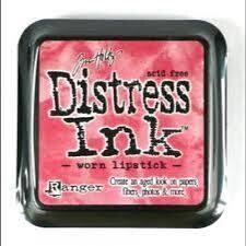 Tim Holtz Distress Ink Pad WORN LIPSTICK