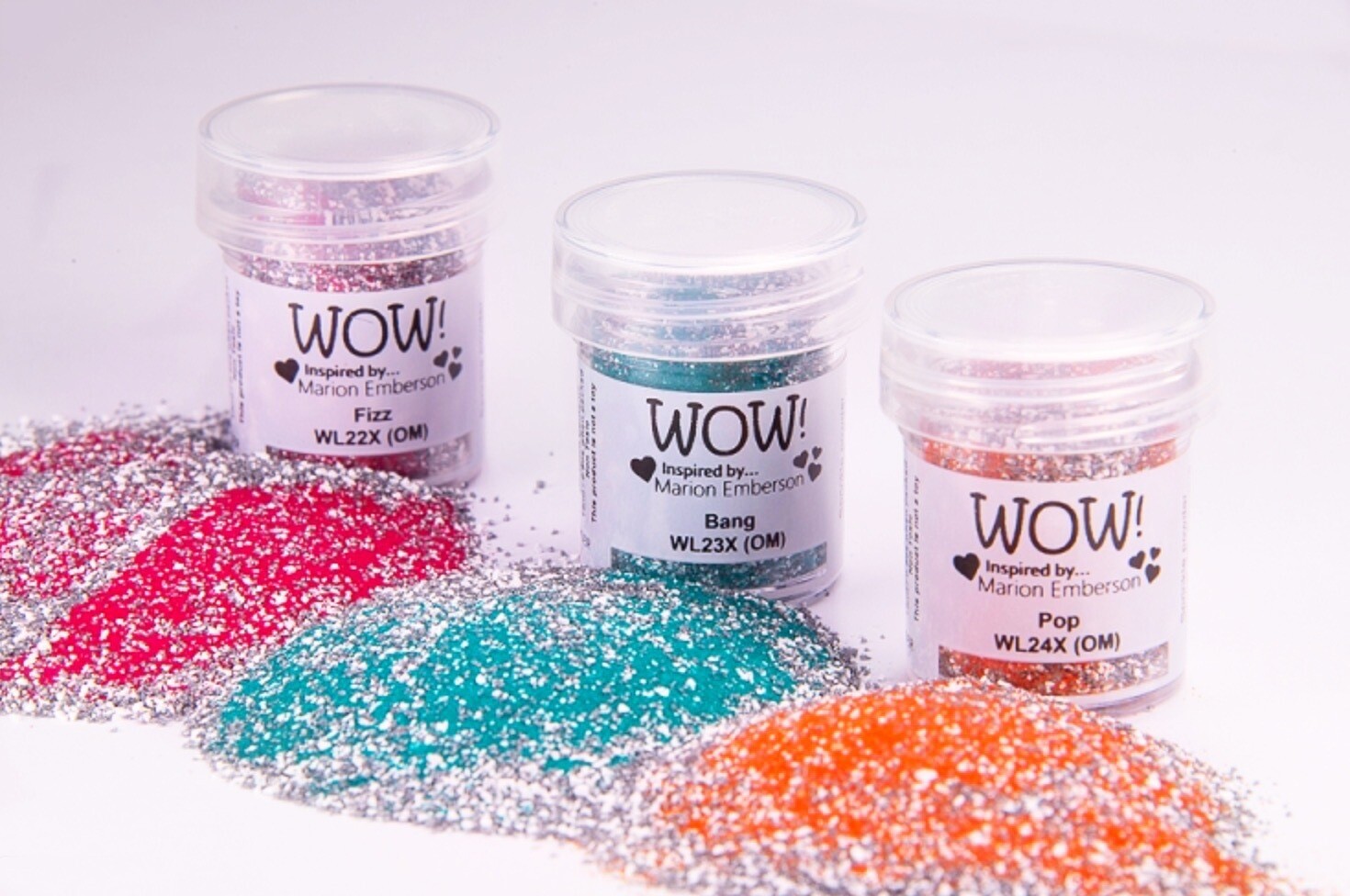 WOW! Embossing Powders Trios -CONFETTI by Marion Emberson