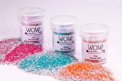 WOW! Embossing Powders Trios -CONFETTI by Marion Emberson