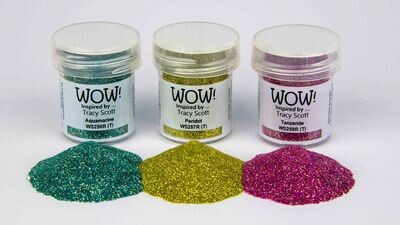 WOW! Embossing Powders Trios - GEMSTONE by Tracy Scott