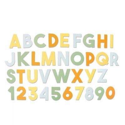 Sizzix Bigz XL Die - 664385 CHUNKY ALPHABET 1 Die