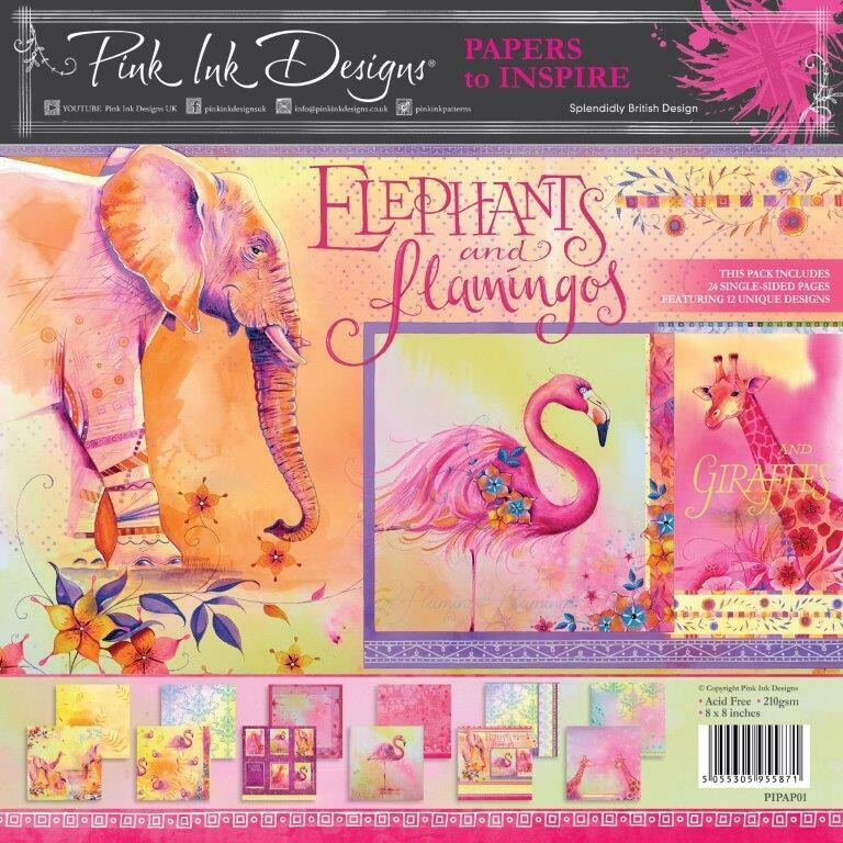 Pink Ink Designs Paper Pads 8 x 8