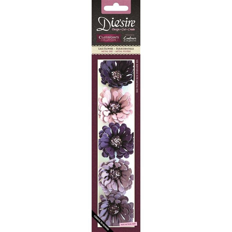 Die&#39;Sire Quilling Dies - LACE FLOWER