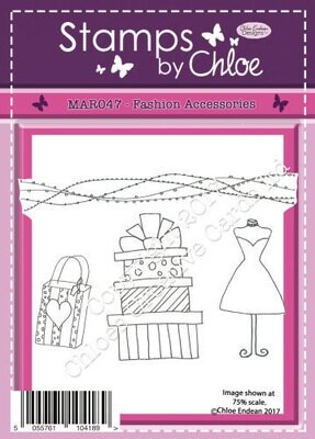 Stamps by Chloe NEW! MAR047 FASHION ACCESSORIES Stamp
