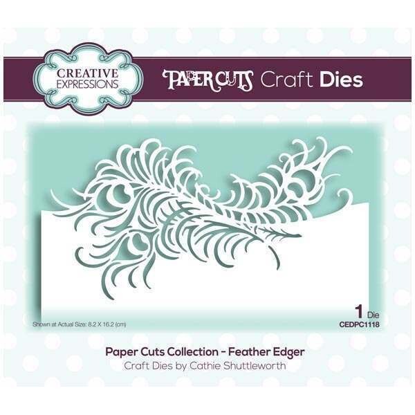 Creative Expressions Paper Cuts Edger Dies FEATHER EDGER