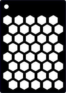 Creative Expression Mini Stencils - HONEYCOMB