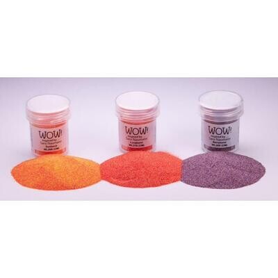WOW! Embossing Powders Trios - BURSTING WITH COLOUR by Sara Nauman