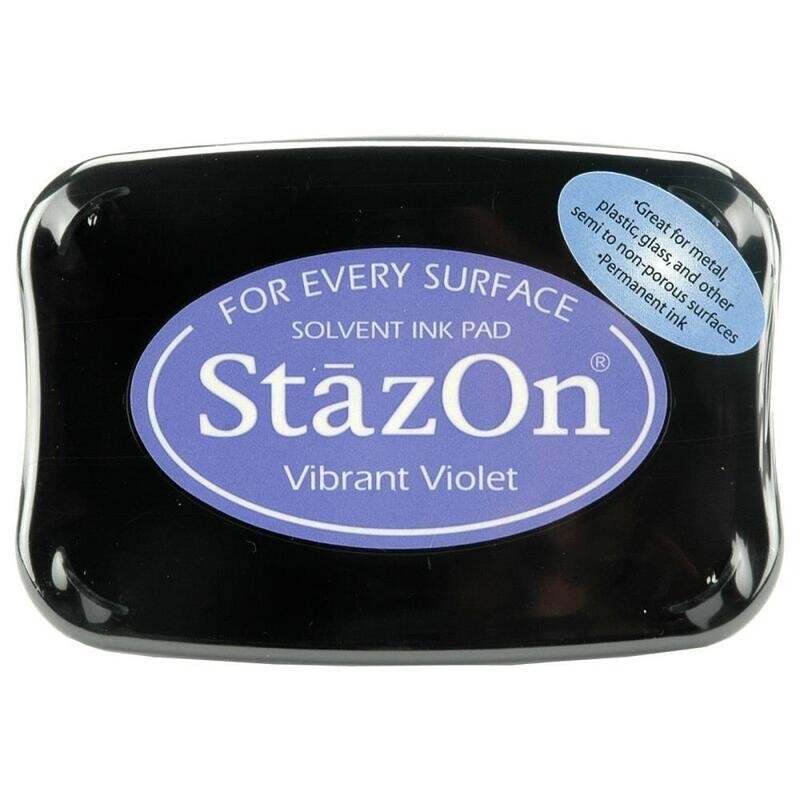 StazOn Ink Pad - VIBRANT VIOLET