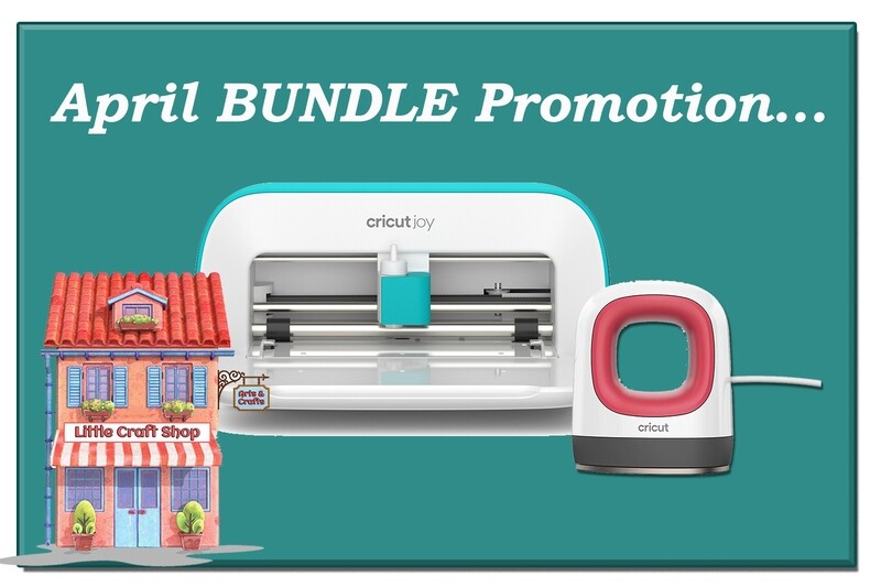 The NEW - Cricut JOY Mini Machine with Cricut Mini EasyPress (worth €64.99!)