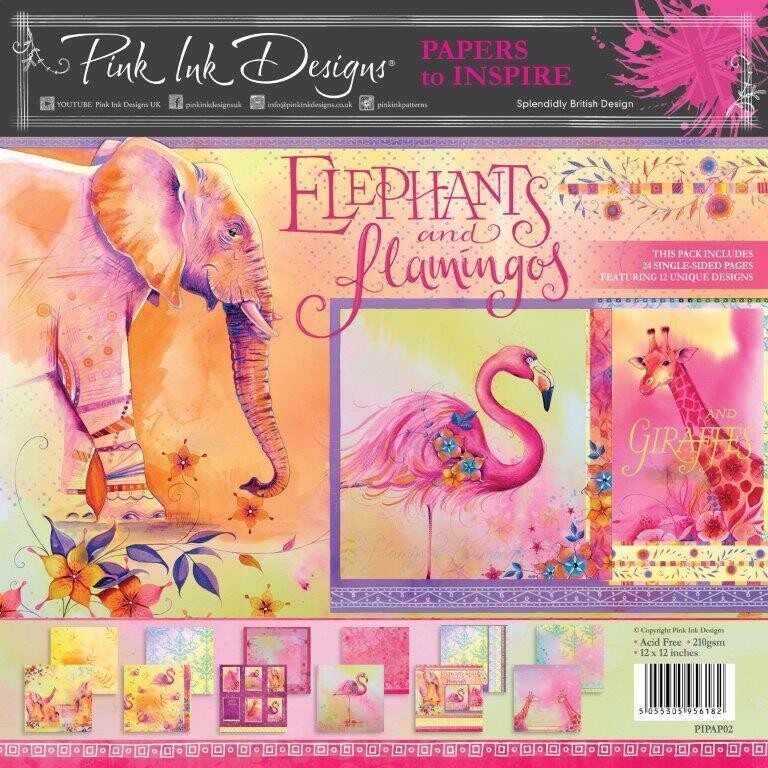 Pink Ink Designs Paper Pads 12 x 12