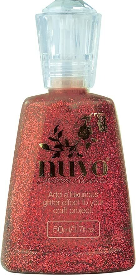 NUVO - Glitter Accents 50ml WINTER CRANBERRY