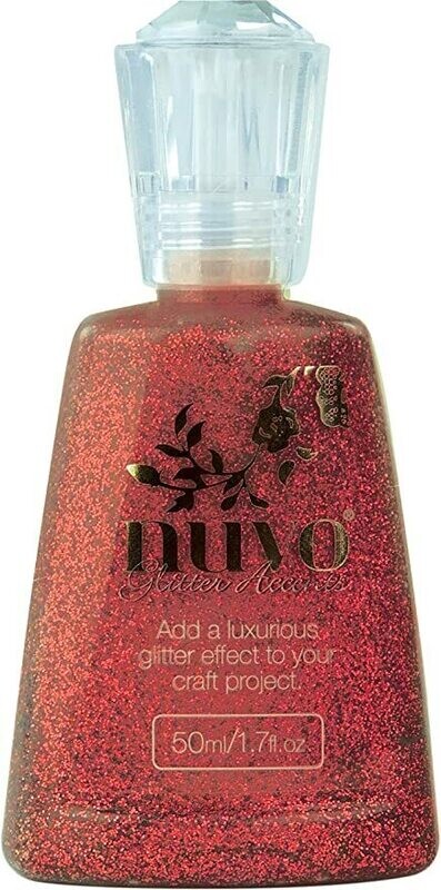 NUVO - Glitter Accents 50ml WINTER CRANBERRY