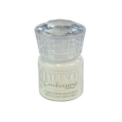 NUVO Embossing Powders - GLACIER WHITE