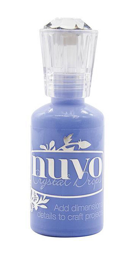 Nuvo Pure Sheen Crystal GLOSS Drops  - BERRY BLUE