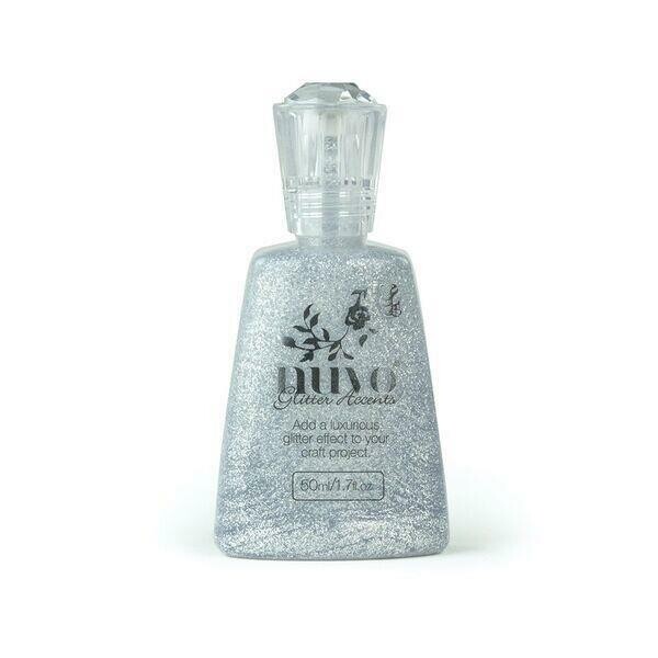 NUVO - Glitter Accents 50ml SILVER JUBILEE