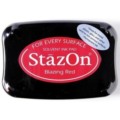 StazOn Ink Pad - BLAZING RED