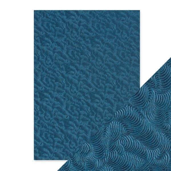 Craft Perfect Hand Crafted Cotton Paper - DEEP SEA DIVE