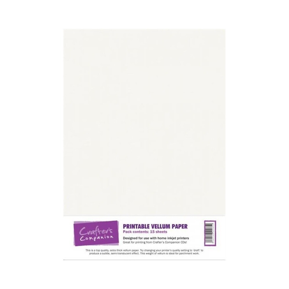 PRINTABLE VELLUM Pack BY Crafter&#39;s Companion A4
