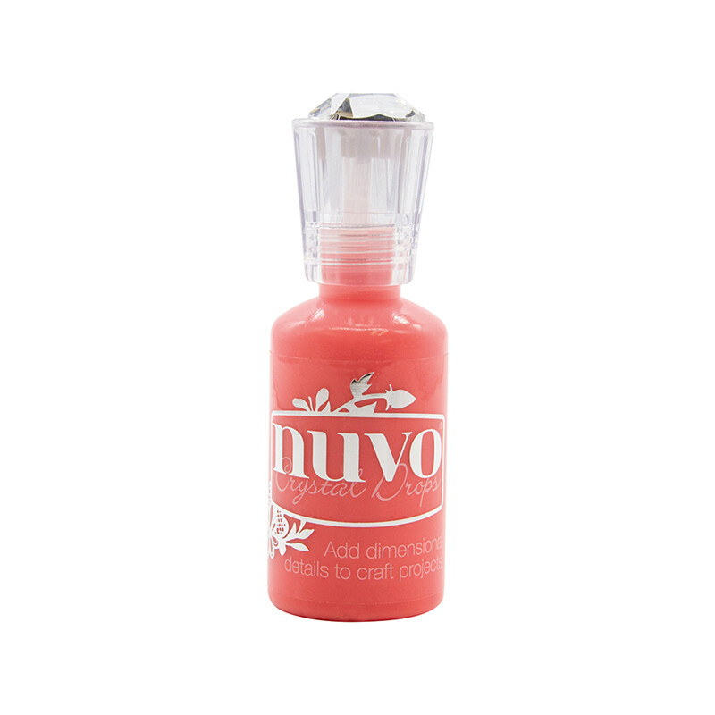 Nuvo Pure Sheen Crystal GLOSS Drops  - BLUSHING RED