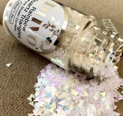 Nuvo Pure Sheen Confetti 35ml - RAINBOW QUARTZ TRIANGLES