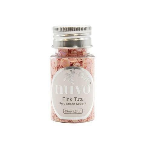 Nuvo Pure Sheen Confetti 35ml - PINK TUTU