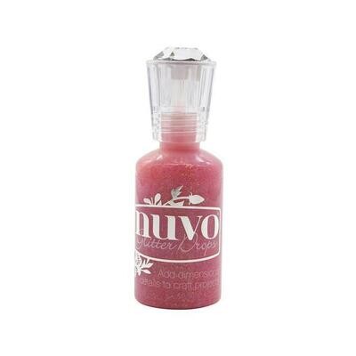 Nuvo Pure Sheen GLITTER Drops  - RED SUNSET