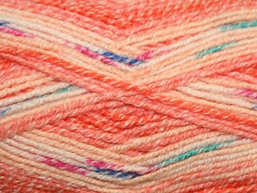 DRIFTER Double Knit 100g by King Cole - SHRIMP   **BIG SALE 50% Off**