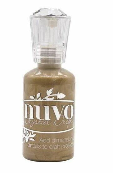 Nuvo Pure Sheen Crystal METALLIC Drops  - DIRTY BRONZE