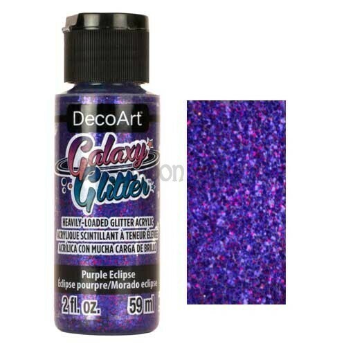 DecoArt Galaxy Glitter 2 oz - PURPLE ECLIPSE