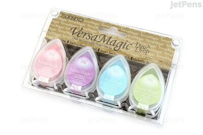 VersaMagic Dew Drop Ink Pad set of 4 - set 1 PRETTY PASTEL