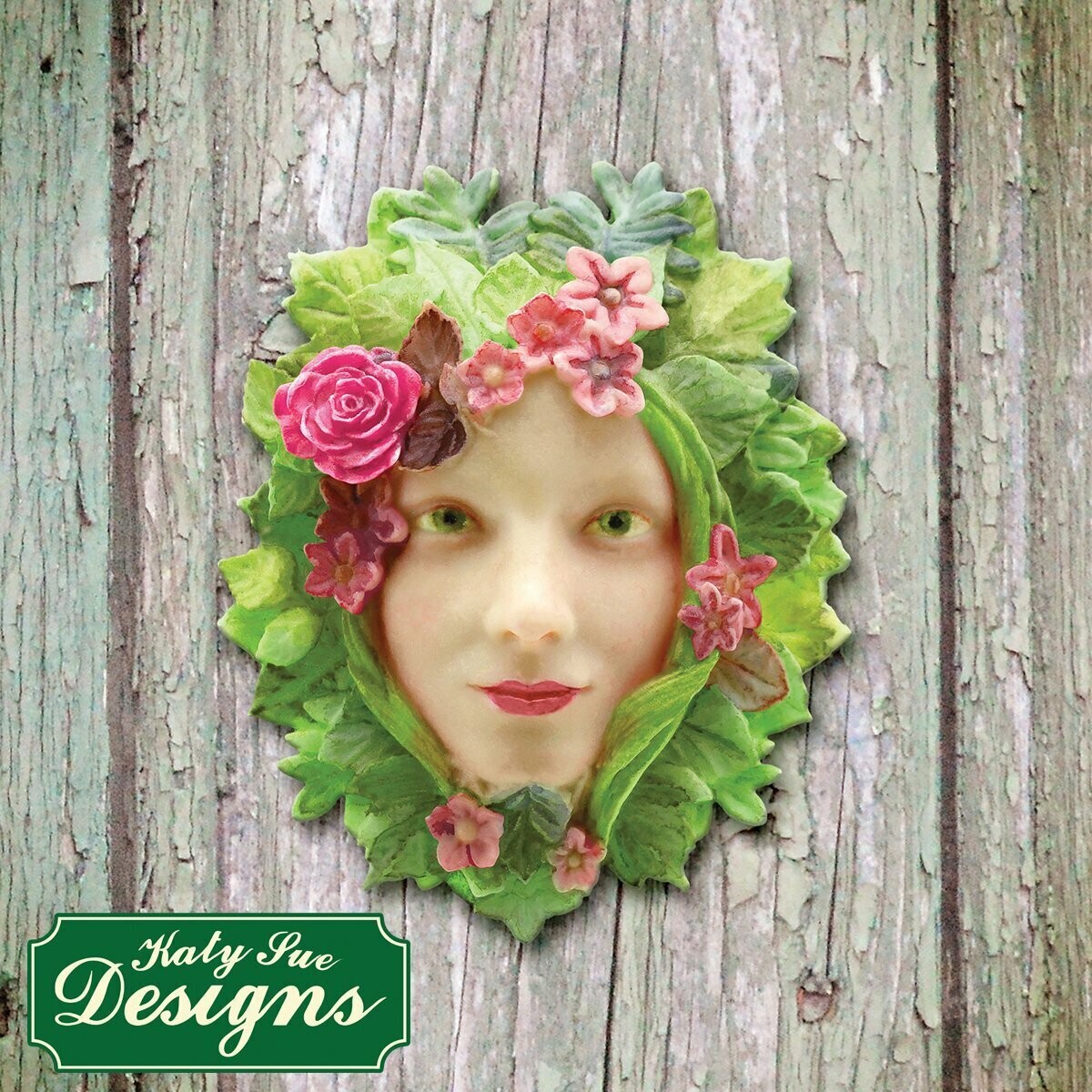 Katy Sue Designs Mould - GREEN WOMAN
