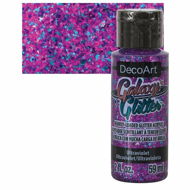 DecoArt Galaxy Glitter 2 oz - ULTRA VIOLET