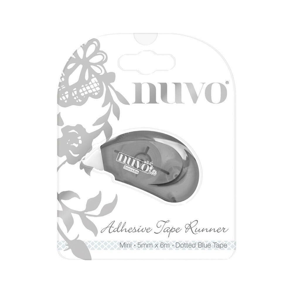 NUVO Tools - Adhesive Tape Runner MINI 5mm x 6m Dotted Blue