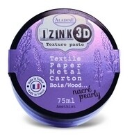 IZINK by Aladine 3D Texture Paste Pearly - AMETHYST